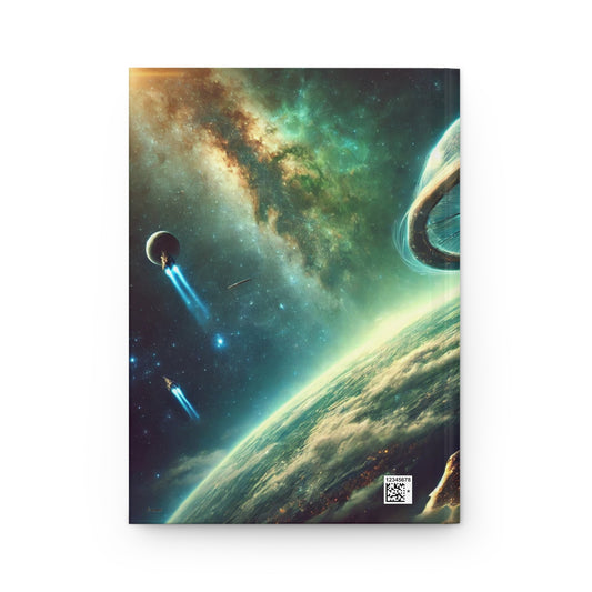 Invasión, lleva el universo contigo - Cuaderno de tapa dura mate