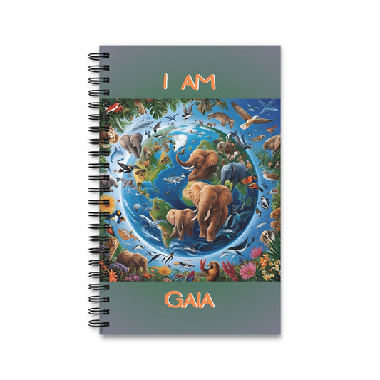 Libreta espiral - I Am Gaia - Amantes Naturaleza