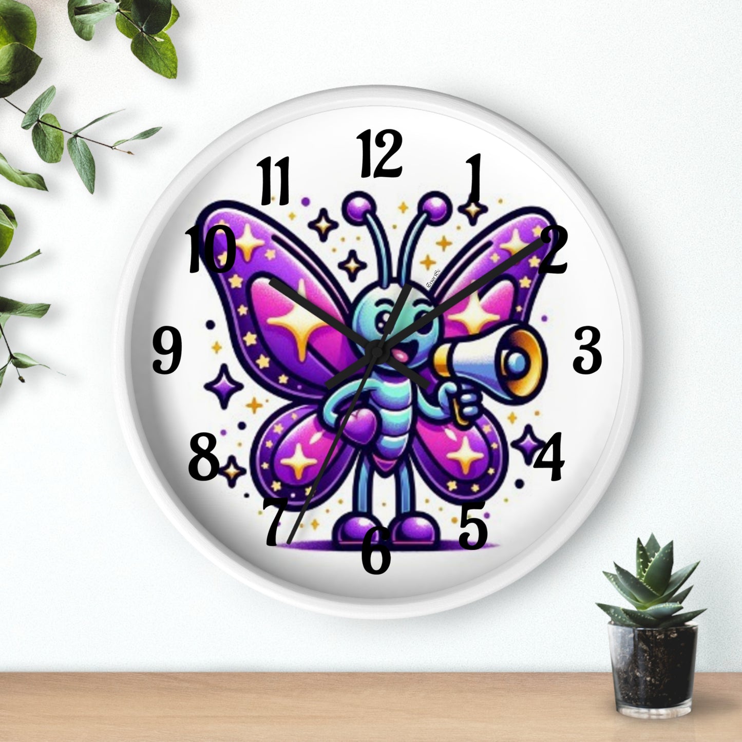 Reloj de pared - Mensaje Inspirador - Decoración Pared - Hogar - Colección EneriSa