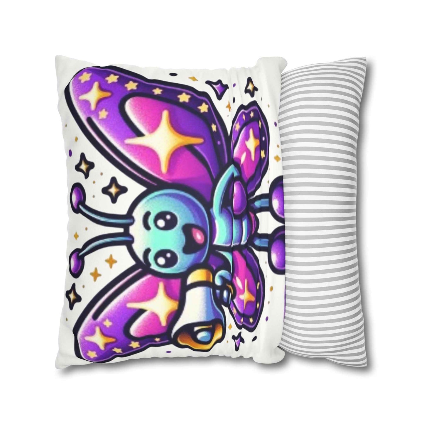 ¿Casa nueva? Dale un aspecto alegre y colorido con esta funda de almohada.