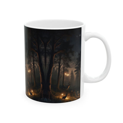 Taza Cerámica - Mundo Mágico del Bosque - Naturaleza - Coleccionistas Tazas