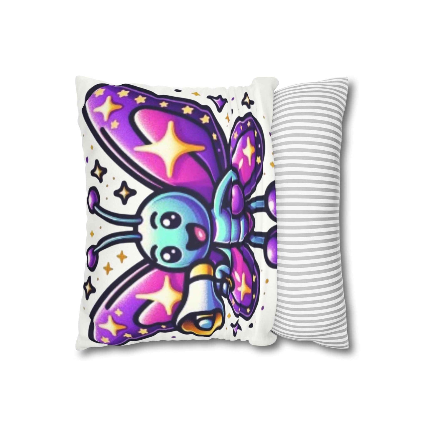 ¿Casa nueva? Dale un aspecto alegre y colorido con esta funda de almohada.