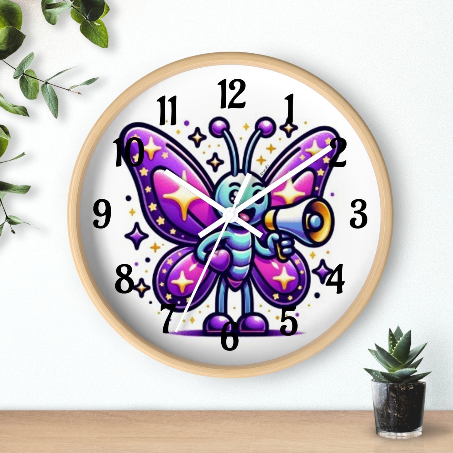 Reloj de pared - Mensaje Inspirador - Decoración Pared - Hogar - Colección EneriSa