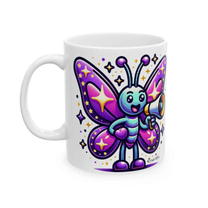 Taza con Divertida Mariposa - Smile Collection - By EneriSa