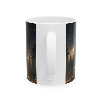 Taza Cerámica - Mundo Mágico del Bosque - Naturaleza - Coleccionistas Tazas