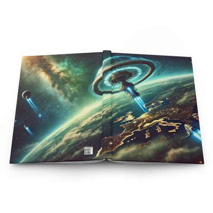 Invasión, lleva el universo contigo - Cuaderno de tapa dura mate