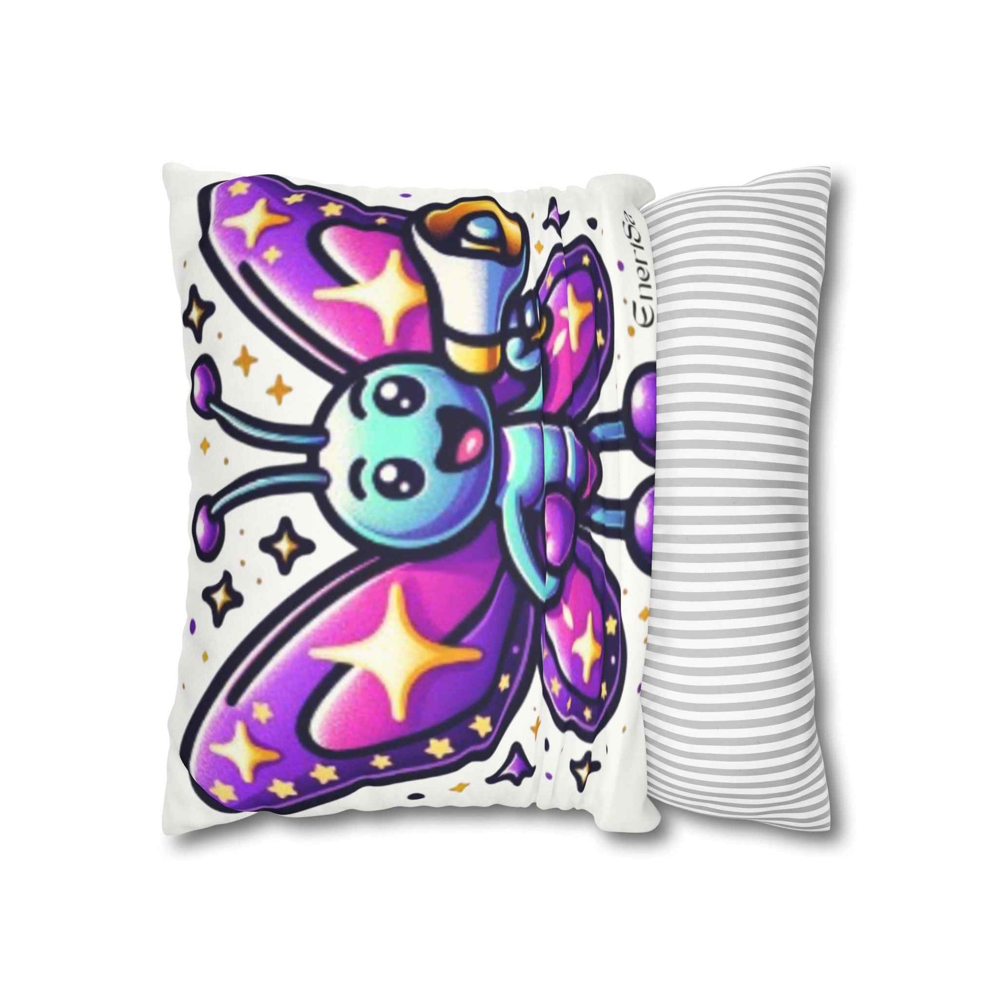 ¿Casa nueva? Dale un aspecto alegre y colorido con esta funda de almohada.