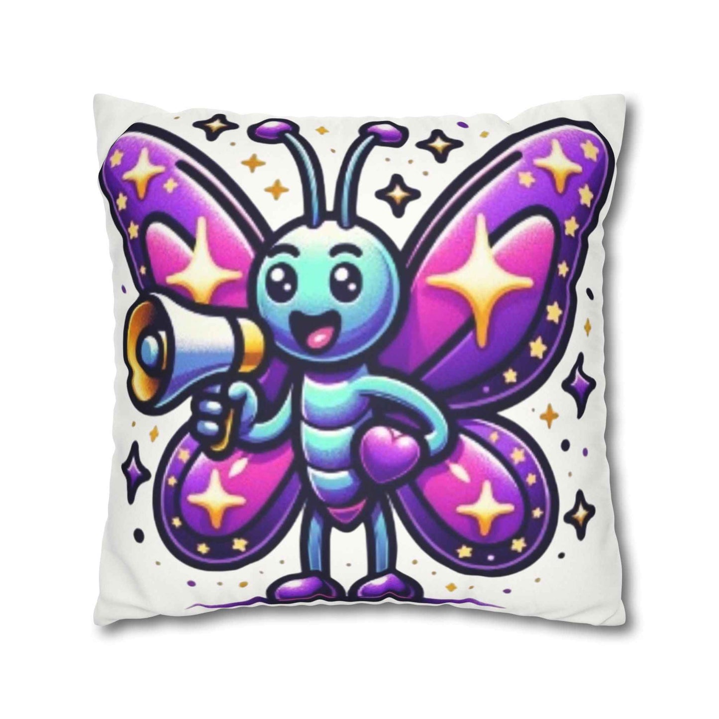 ¿Casa nueva? Dale un aspecto alegre y colorido con esta funda de almohada.