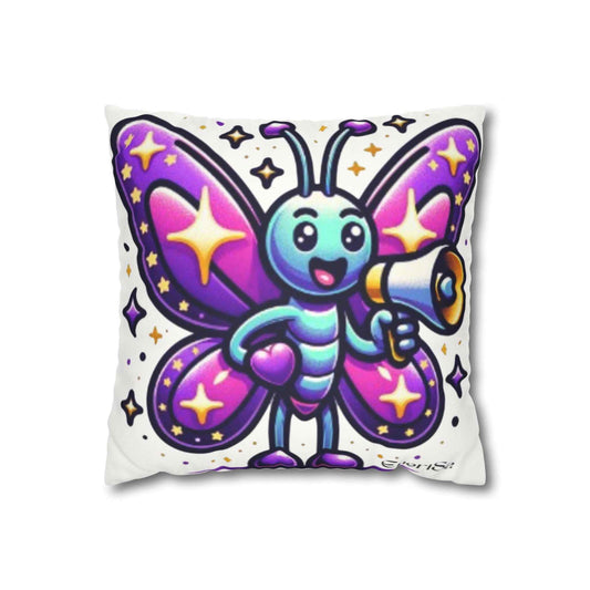 ¿Casa nueva? Dale un aspecto alegre y colorido con esta funda de almohada.