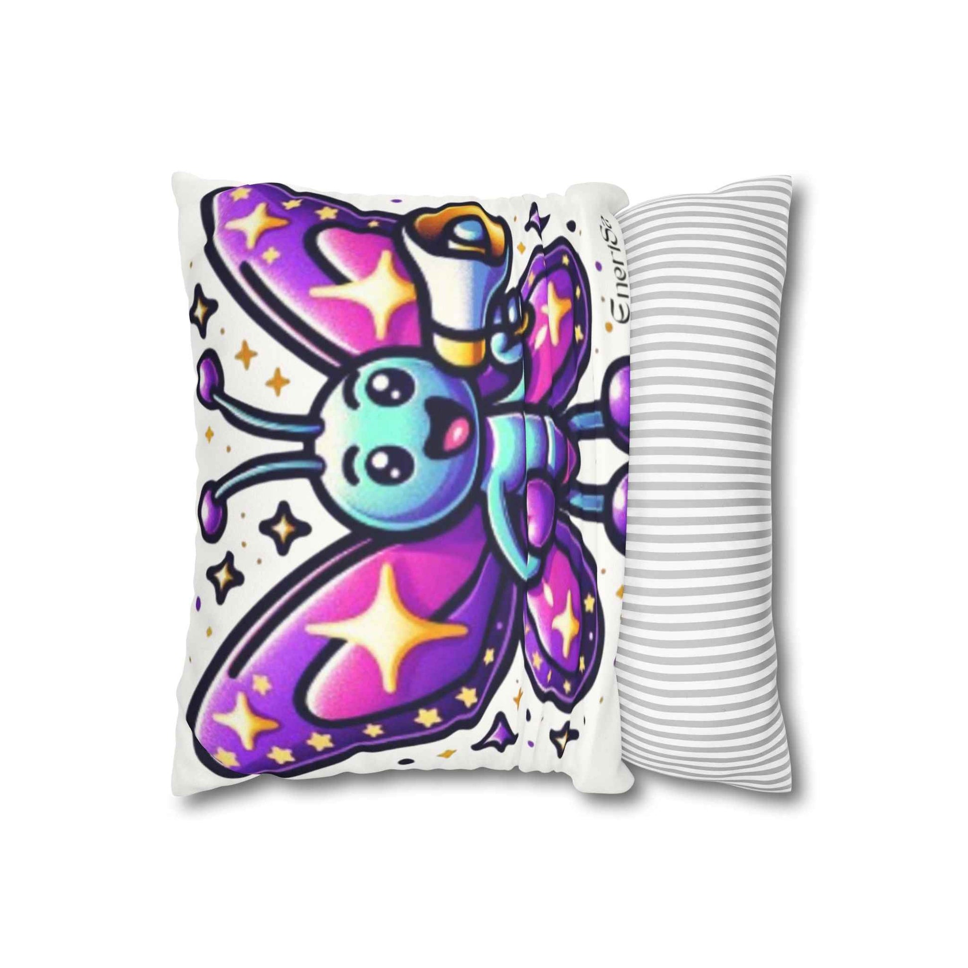 ¿Casa nueva? Dale un aspecto alegre y colorido con esta funda de almohada.
