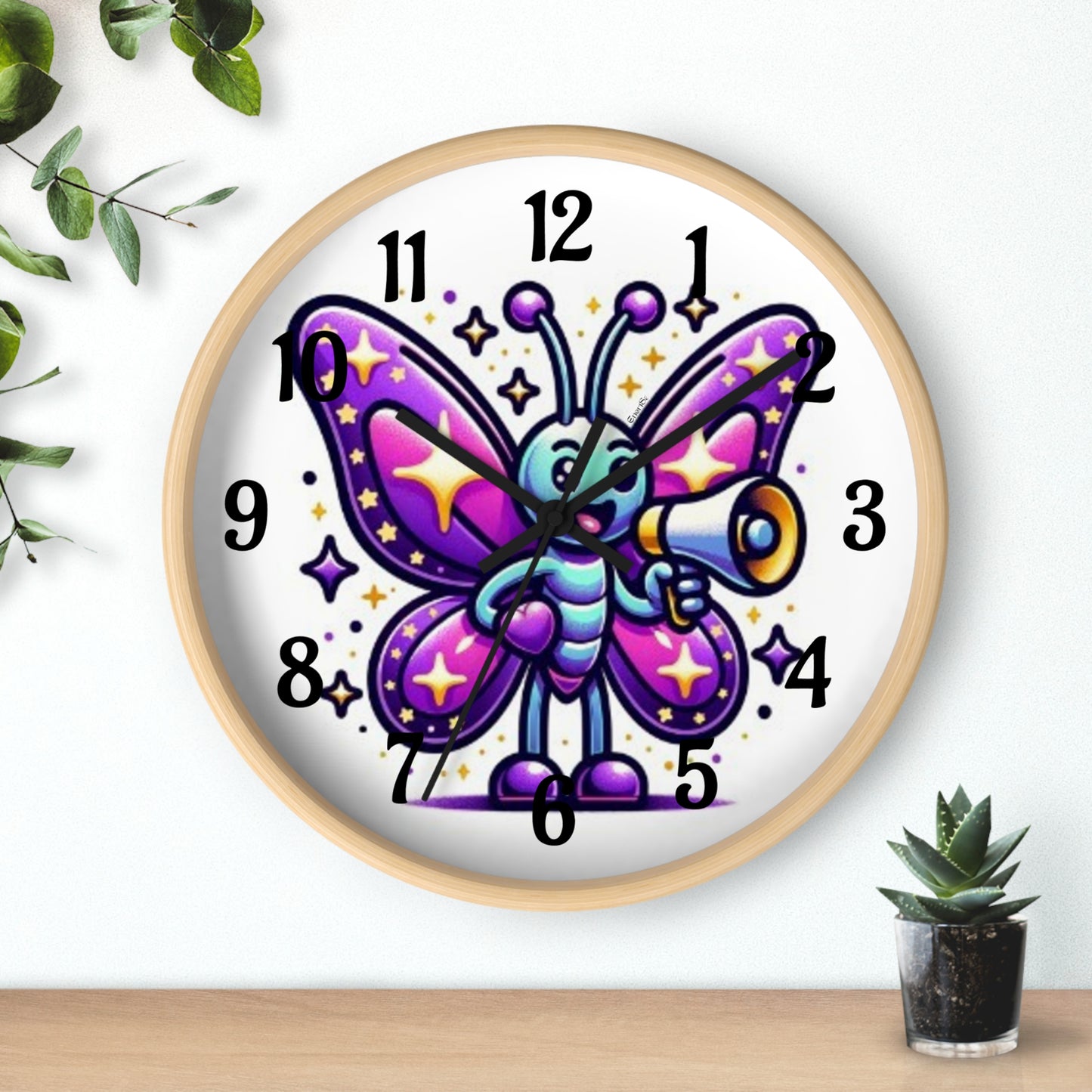 Reloj de pared - Mensaje Inspirador - Decoración Pared - Hogar - Colección EneriSa