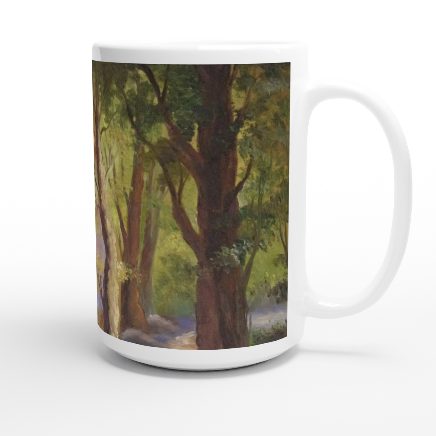 Taza de cerámica blanca - Poesía
