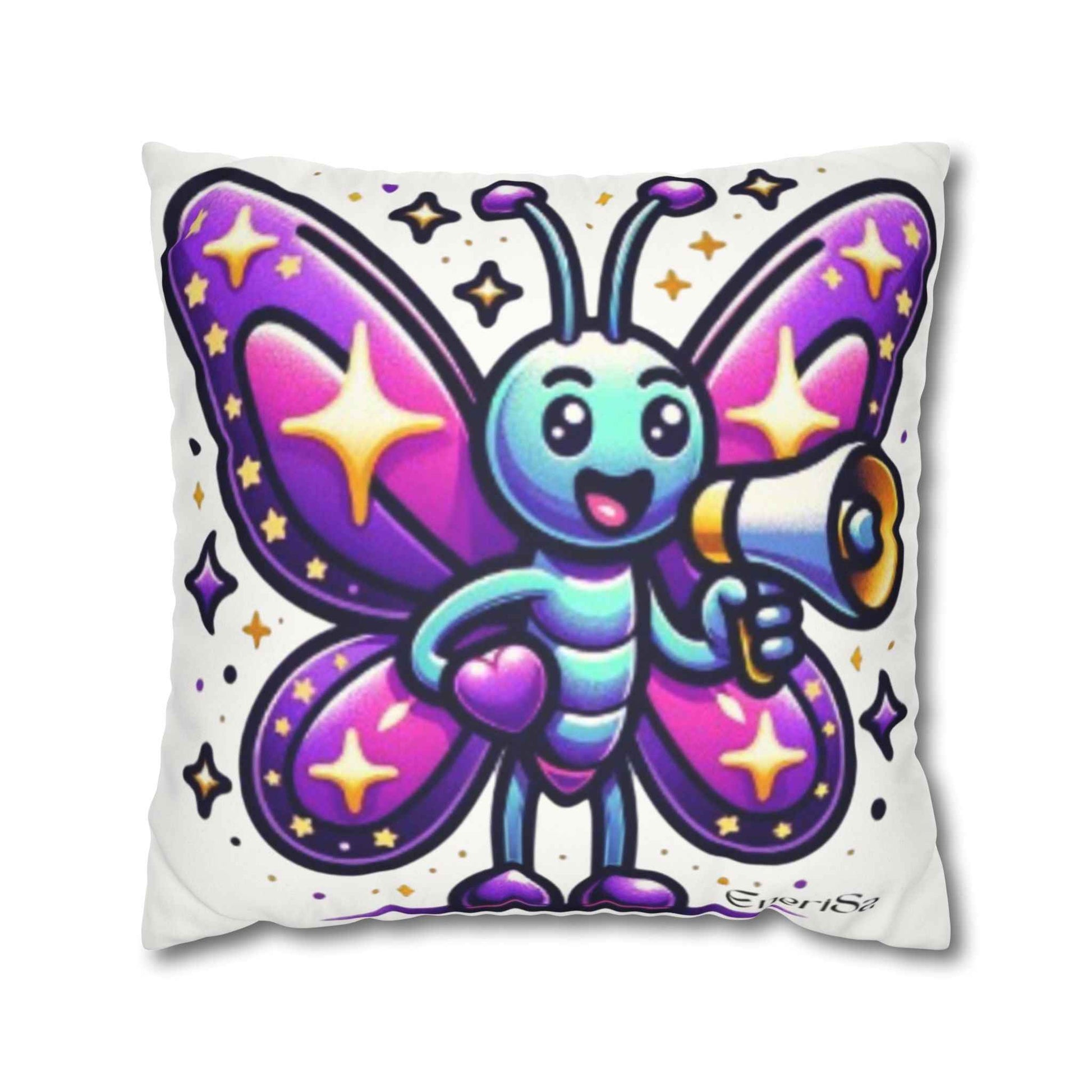 ¿Casa nueva? Dale un aspecto alegre y colorido con esta funda de almohada.