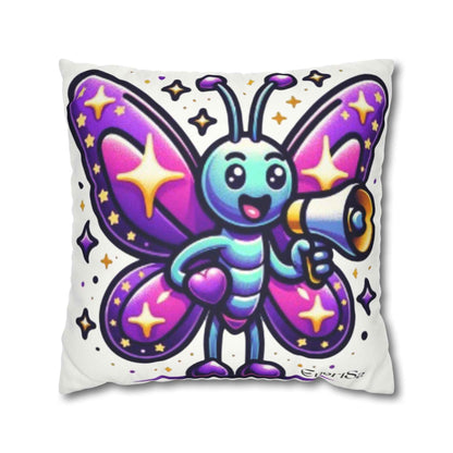 ¿Casa nueva? Dale un aspecto alegre y colorido con esta funda de almohada.