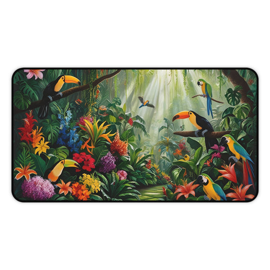 Alfombrilla Ratón - Oficina Exótica - Decoración - Lugar Trabajo - Informática
