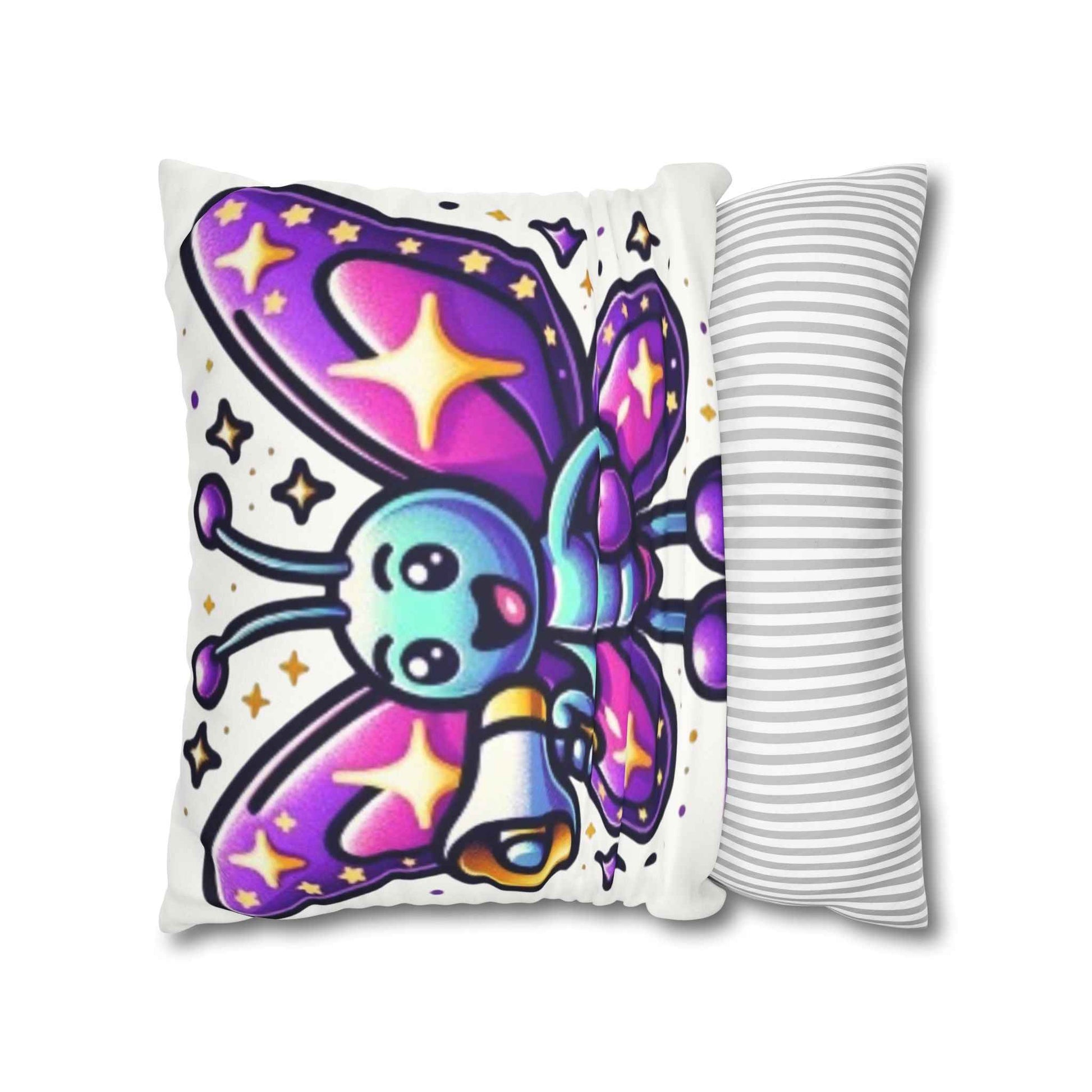 ¿Casa nueva? Dale un aspecto alegre y colorido con esta funda de almohada.
