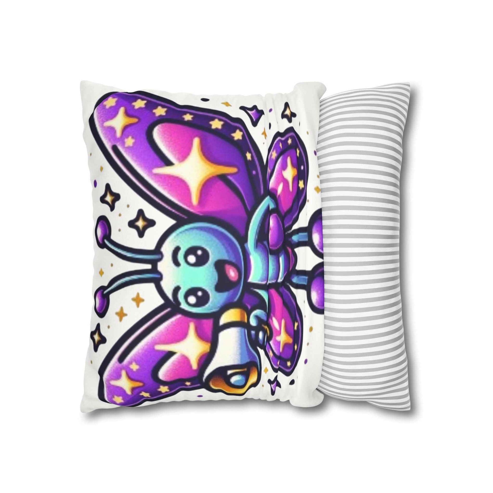 ¿Casa nueva? Dale un aspecto alegre y colorido con esta funda de almohada.