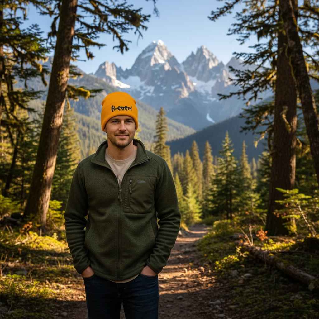 Gorro de punto con doblez | fi-eneri