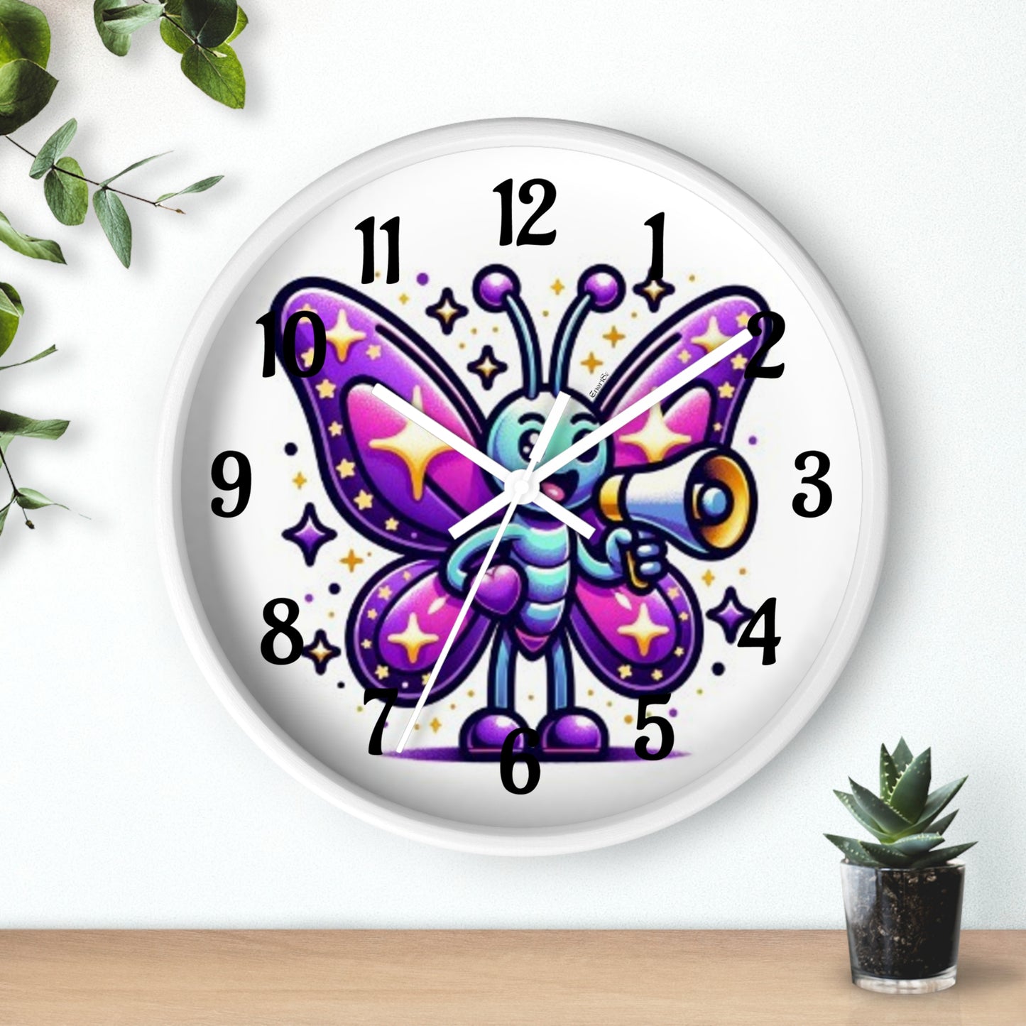Reloj de pared - Mensaje Inspirador - Decoración Pared - Hogar - Colección EneriSa