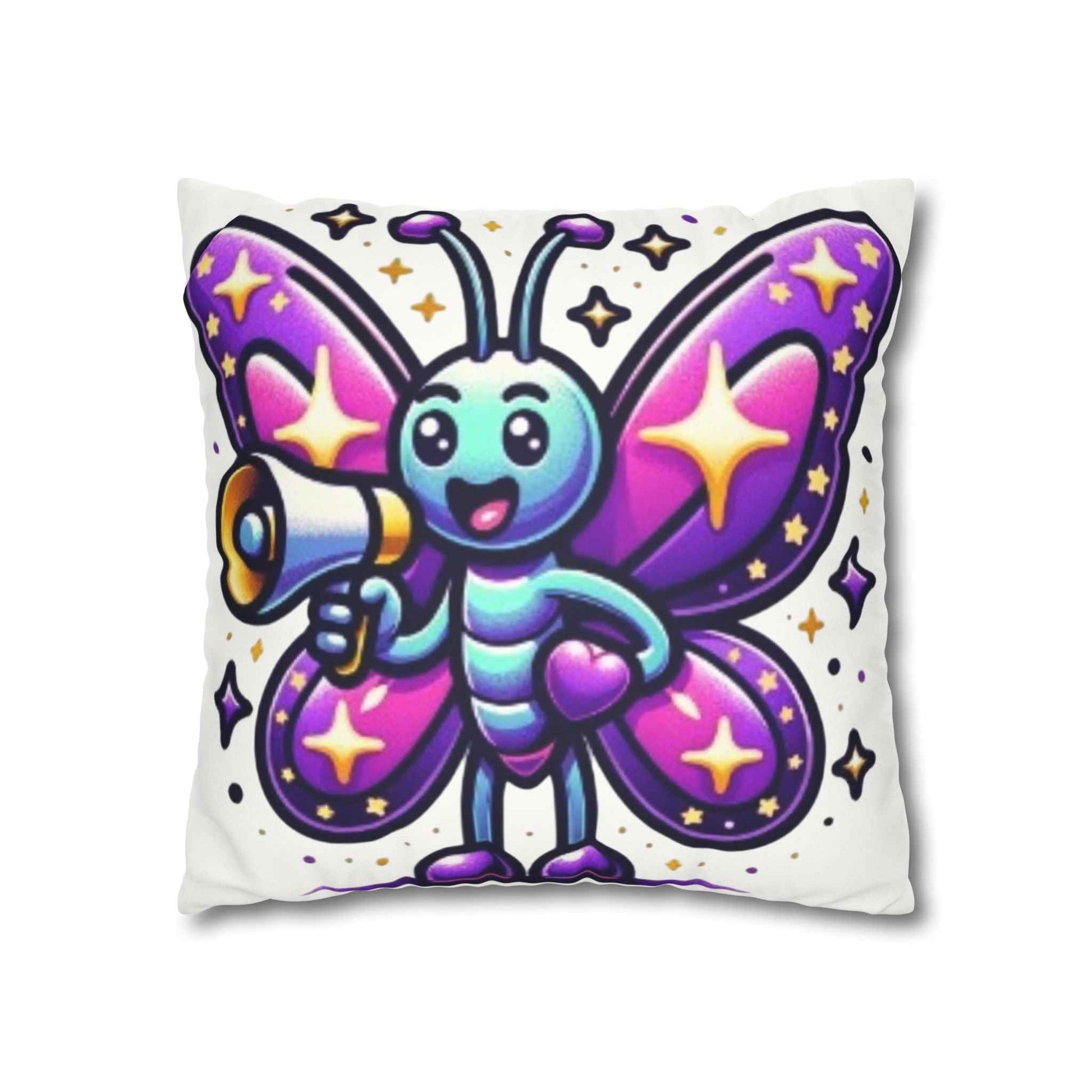 ¿Casa nueva? Dale un aspecto alegre y colorido con esta funda de almohada.