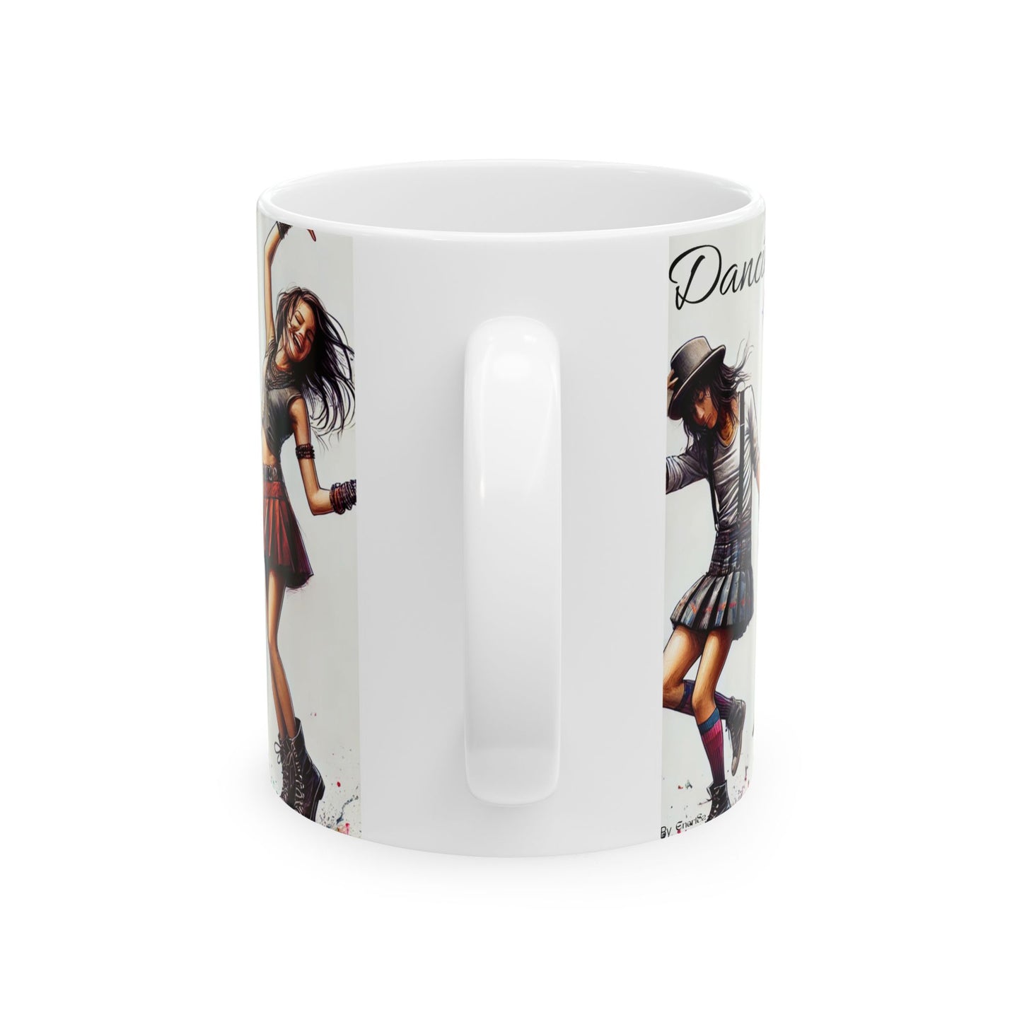 Taza Cerámica - La vida es un Baile - Disfrutar - Diseño Urbano - Coleccionistas Tazas