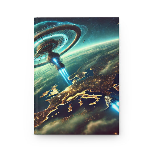 Invasión, lleva el universo contigo - Cuaderno de tapa dura mate