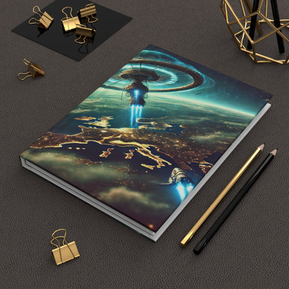 Invasión, lleva el universo contigo - Cuaderno de tapa dura mate