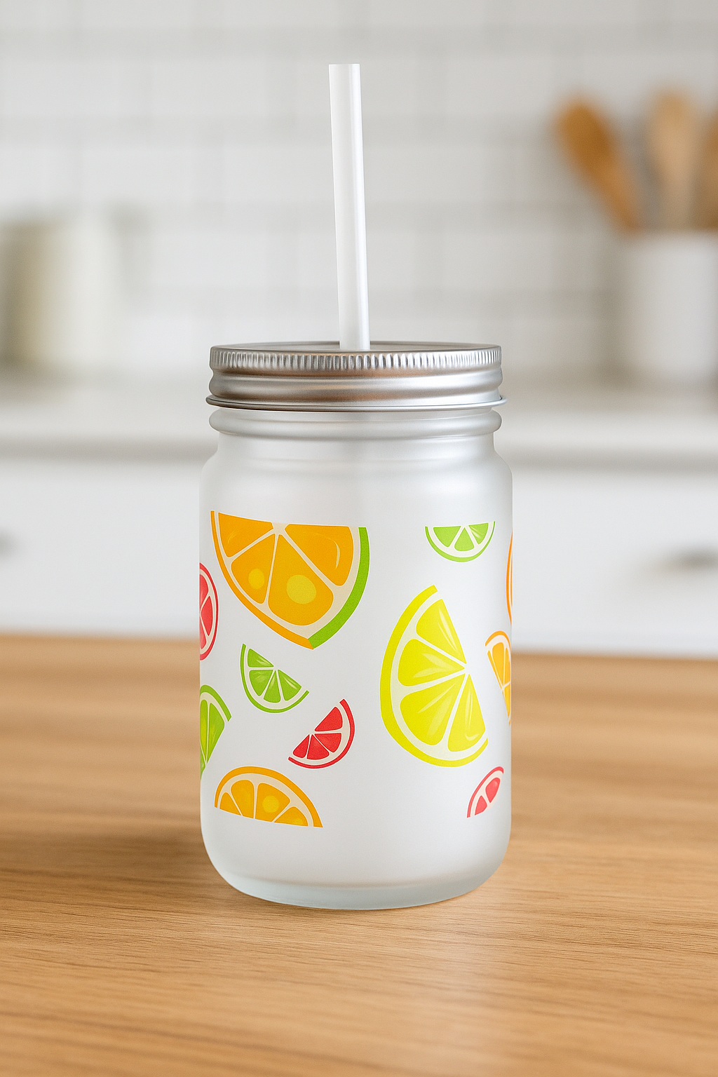 Jarra de Cristal - Refrescante - Cítricos - Decoración