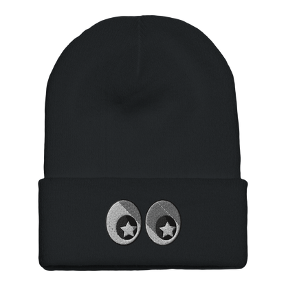 Gorro de Punto con Doblez - Diseño  Bordado Original