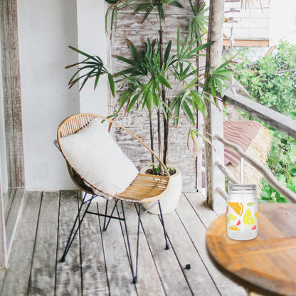 Jarra de Cristal - Refrescante - Cítricos - Decoración