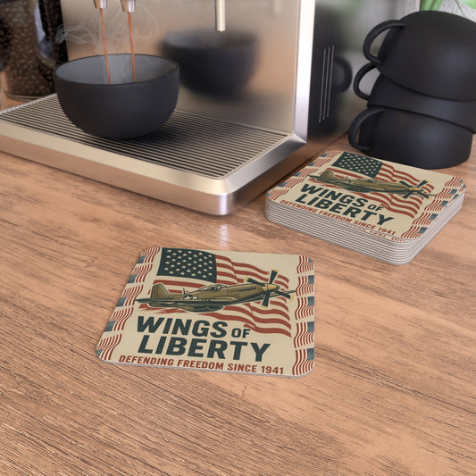 Posavasos - Vintage - Wings of Liberty - USA Patriot - Decoración