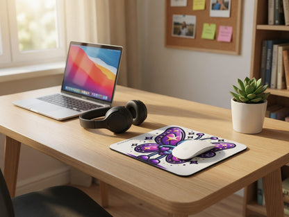 Agrega color y alegría a tu espacio de trabajo con este mouse pad de la Colección Smile.