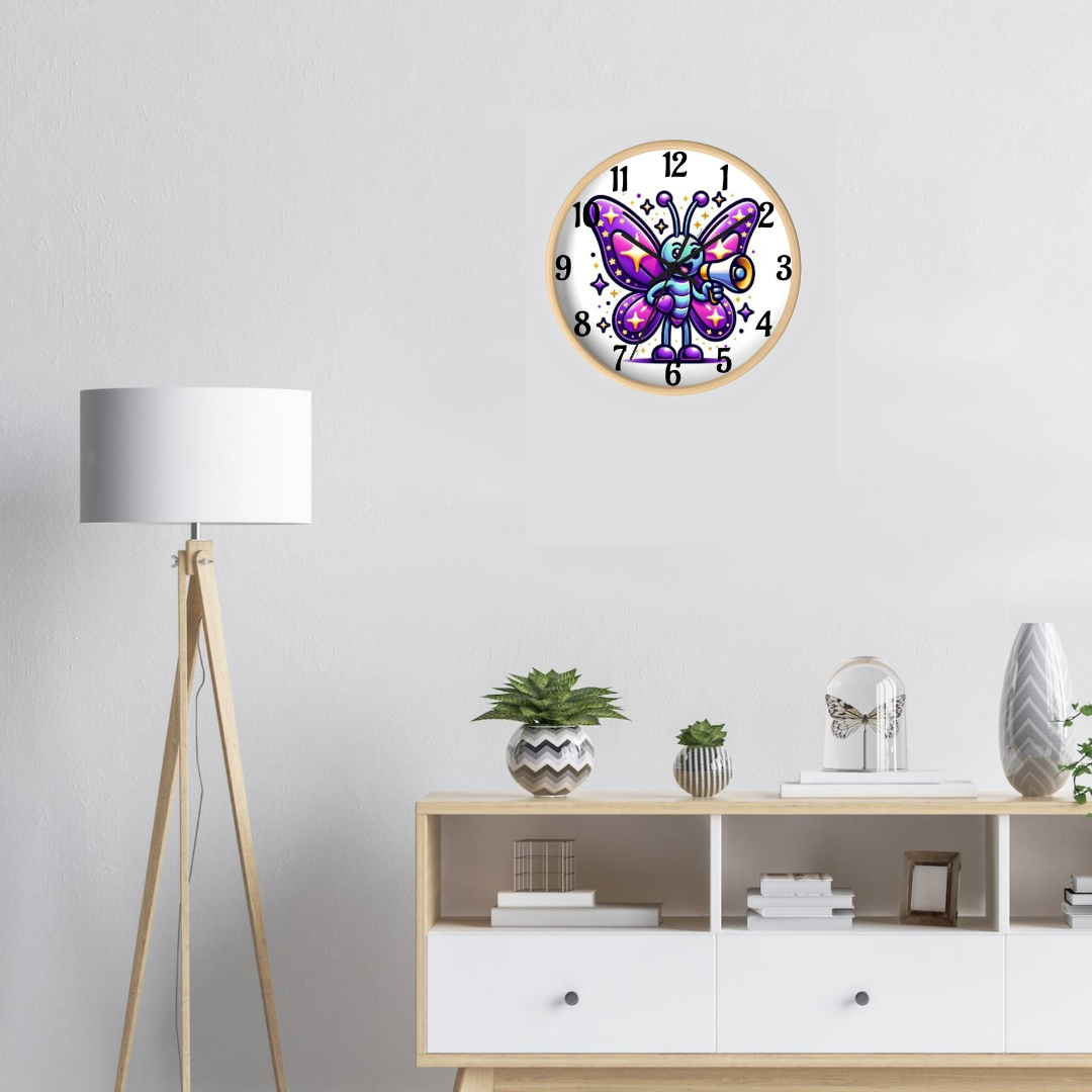 Reloj de pared - Mensaje Inspirador - Decoración Pared - Hogar - Colección EneriSa